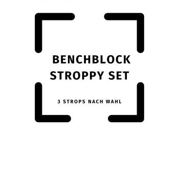 3er Set Bench Strops nach Wahl / 350 x 100 mm mit Handgriff