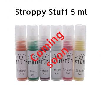 Stroppy Stuff Set 6 Flaschen 0,25 - 9 Micron / 5 ml